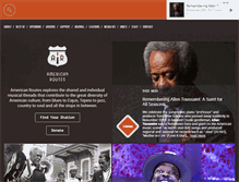 Tablet Screenshot of americanroutes.wwno.org